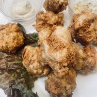 Tofu fritters  at KOMEDA is in Tokyo