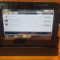 Order   at KOMEDA is in Tokyo