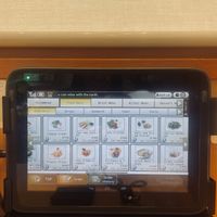 Menu in various languages   at KOMEDA is in Tokyo