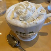 Hot chocolate   at KOMEDA is in Tokyo