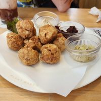 Tofu Fritters at KOMEDA is in Tokyo