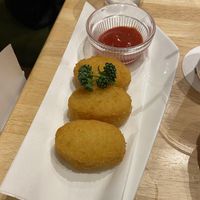 Croquettes  at KOMEDA is in Tokyo
