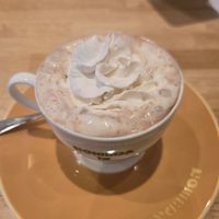 Hot cocoa at KOMEDA is in Tokyo