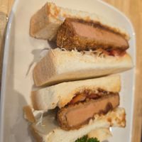 Pork Cutlet sandwiches at KOMEDA is in Tokyo