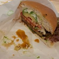 Avocado burger at KOMEDA is in Tokyo