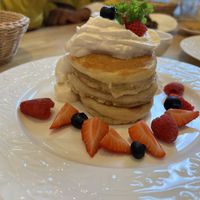 The cloud pancakes are a must    at KOMEDA is in Tokyo