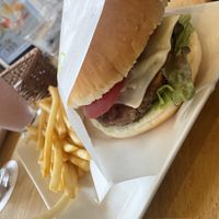 Miso-cheese Burger   at KOMEDA is in Tokyo