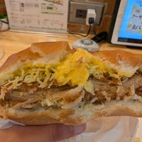 Burger at KOMEDA is in Tokyo
