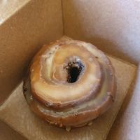 Cinnamon bun  at Wholesome Bakery in San Francisco