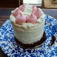 Baby cake at Wholesome Bakery in San Francisco