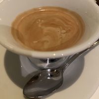 Coffee americano  at Antichi Sapori in Basel