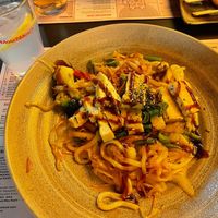 Bad presented/prepared vegan dish, not visually acceptable and also not yummy   at MoschMosch in Heilbronn