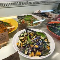 Salads at Wise Cicada Wholefood Cafe in Auckland