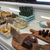 Deli Cabinet at Wise Cicada Wholefood Cafe in Auckland