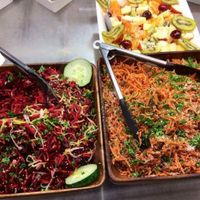 Salads at Wise Cicada Wholefood Cafe in Auckland