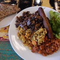 Big Hearty Breakfast at Wise Cicada Wholefood Cafe in Auckland