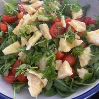 Mediterrane Salad  at Cafe Noti in Mallorca