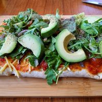 Pinsa Avocado at Cafe Del Sol in Witten