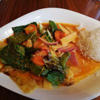 Red thay curry at Cafe Del Sol in Witten