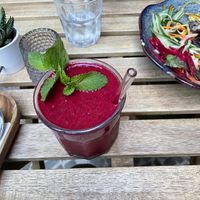 Berry juice/smoothie   at House of Do An in Berlin