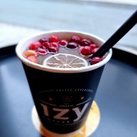 Ginger tea at IzyCoffee in Izegem