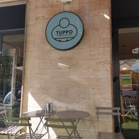 View from the street at Tuppo La Brioche Siciliana in Milazzo