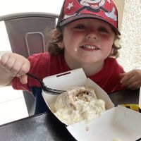 The Old Skool Roll is our favorite!! at Cinnaholic in Addison