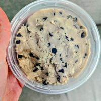 To-go cookie dough at Cinnaholic in Addison