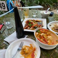 The black spinning fly deterrent  at Anbinik Restaurant in Jabiru