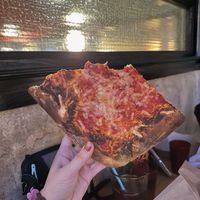 Vegan cheese slab!!!!!!!!!  at Slab Sicilian Street Food in Portland