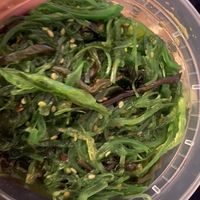 Side of seaweed salad at Mainely Noods in Portland