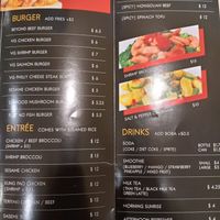 Updated menu pt.2 at VeGreen 2 Go in Duluth