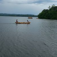 View at the lake at Kola in Koggala