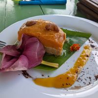 Dessert with mango at Kola in Koggala