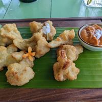 Cauliflower bites at Kola in Koggala