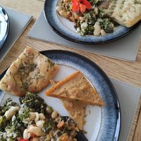 Polenta, focaccia, stews (Italian) at Natural Cookery School in Nailsworth