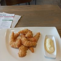 Vegan shrimps at Loving Hut in Reykjavik