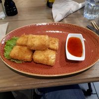 Golden Tofu at Loving Hut in Reykjavik