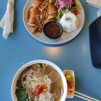 Duck and Pho at Loving Hut in Reykjavik