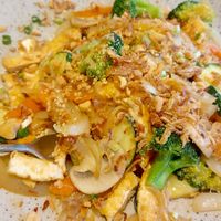 Pad Thai at Loving Hut in Reykjavik