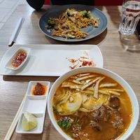 Bun bo Hue at Loving Hut in Reykjavik