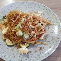 Chow Mien at Loving Hut in Reykjavik
