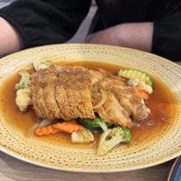   at Loving Hut in Reykjavik