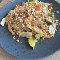Pad thai  at Loving Hut in Reykjavik