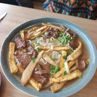 Pho at Loving Hut in Reykjavik