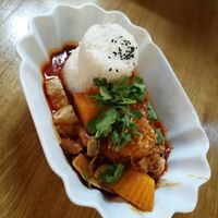Gaeng Massaman with tofu at Pumpui in Vienna