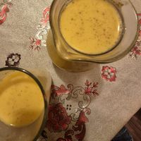 Mango Lassi at Nepal House in Prague
