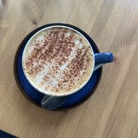 oat cappuccino   at Seven in Edinburgh