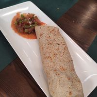 Crepé de boloñesa (vegano) at Creperia Lilot in Soria