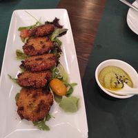 Mini hamburguesas (vegano) at Creperia Lilot in Soria